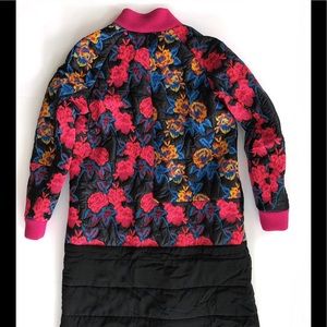 Thakoon embroidered patchwork puff coat